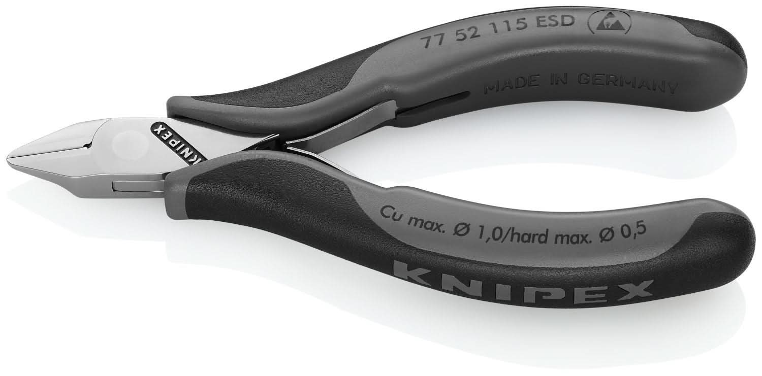 Knipex 77 52 115 Electronics Diagonal Cutters - Image 3