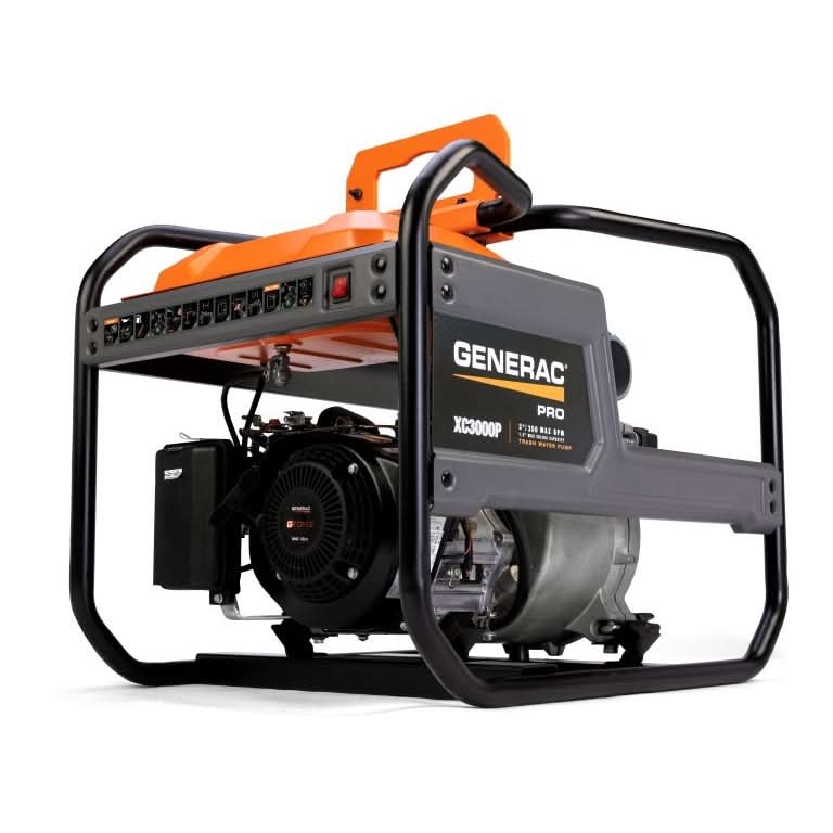 Generac Pro 7725 XC3000P 265cc 350 GPM 3-in. Trash Water Pump - Image 1