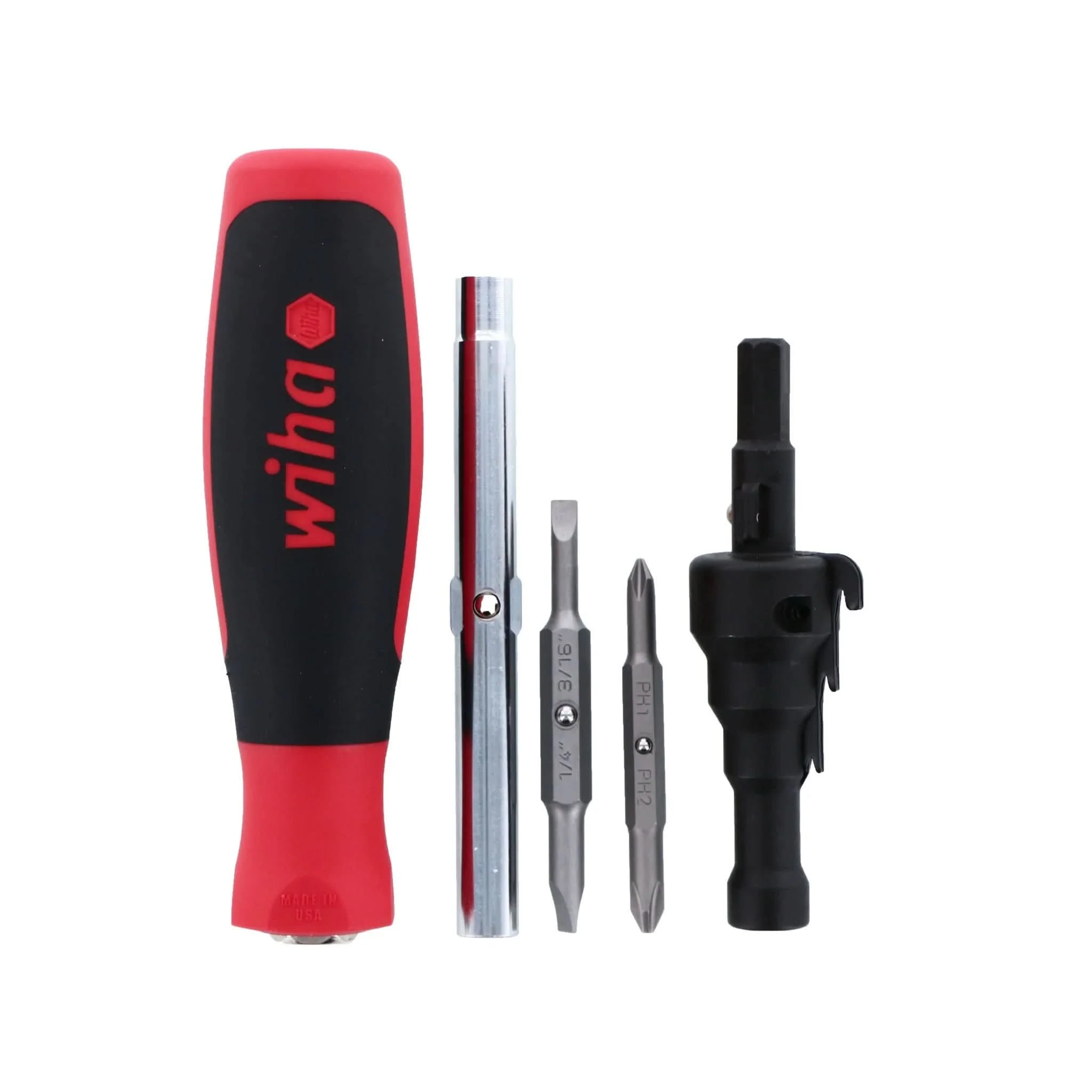 Wiha 77892 SoftFinish Conduit Reamer & 6inOne Multi-Driver - Image 2