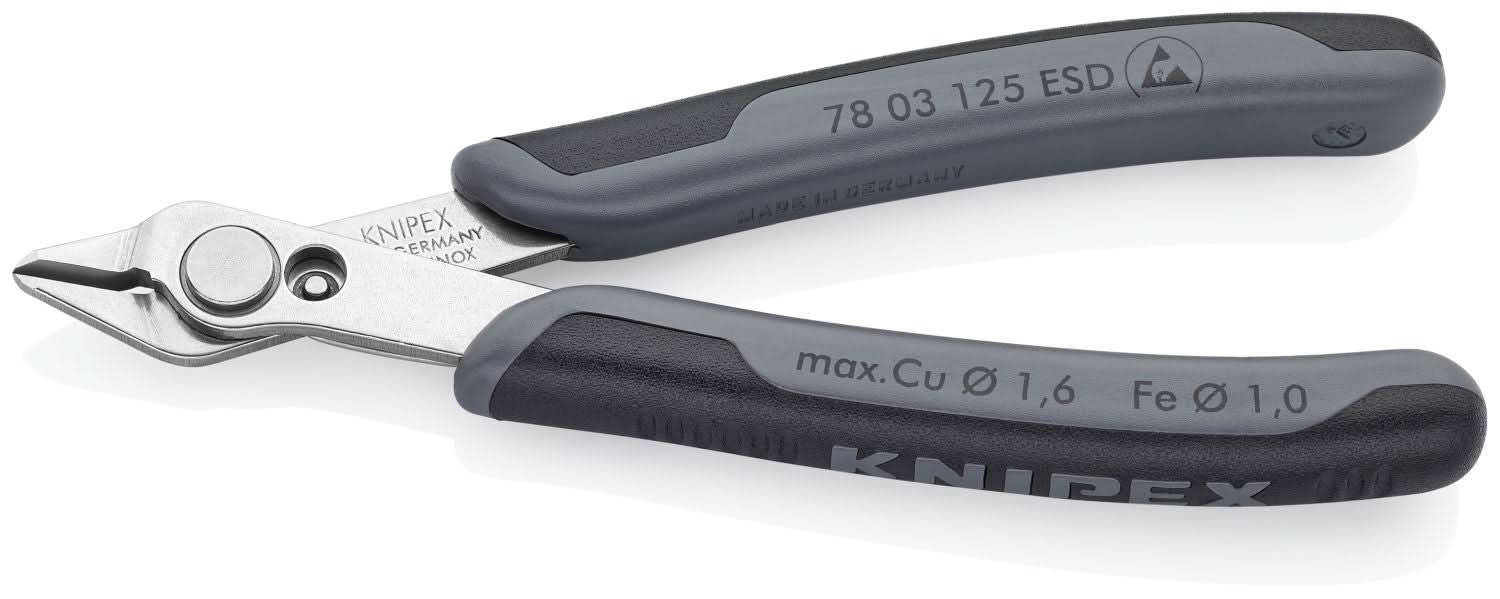 Knipex 78 03 125 ESD Electronics Super Knips-ESD Handles - Image 2