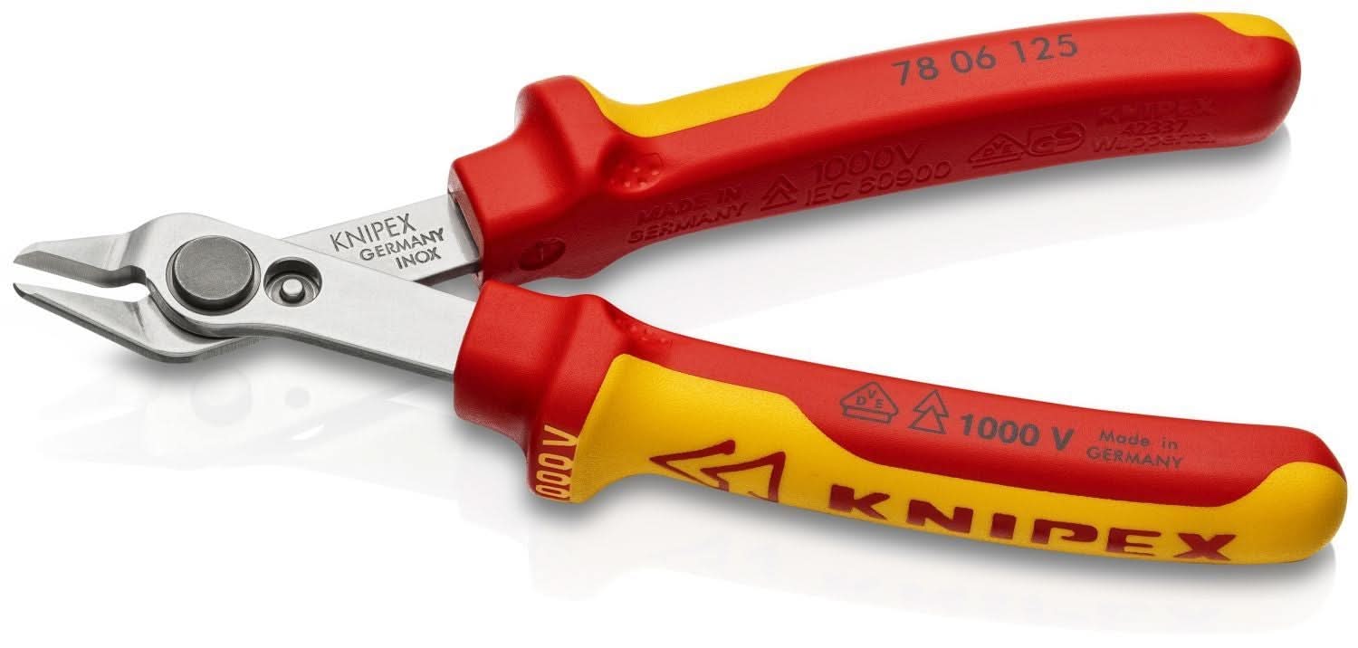 Knipex 78 06 125 Electronics Super Knips- 1000V Insulated - Image 3