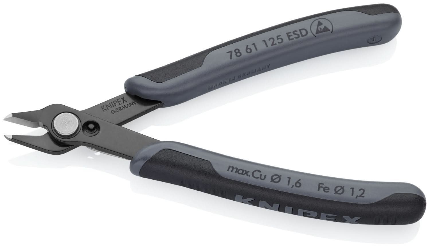Knipex 78 61 125 ESD Electronics Super Knips-ESD Handles - Image 3