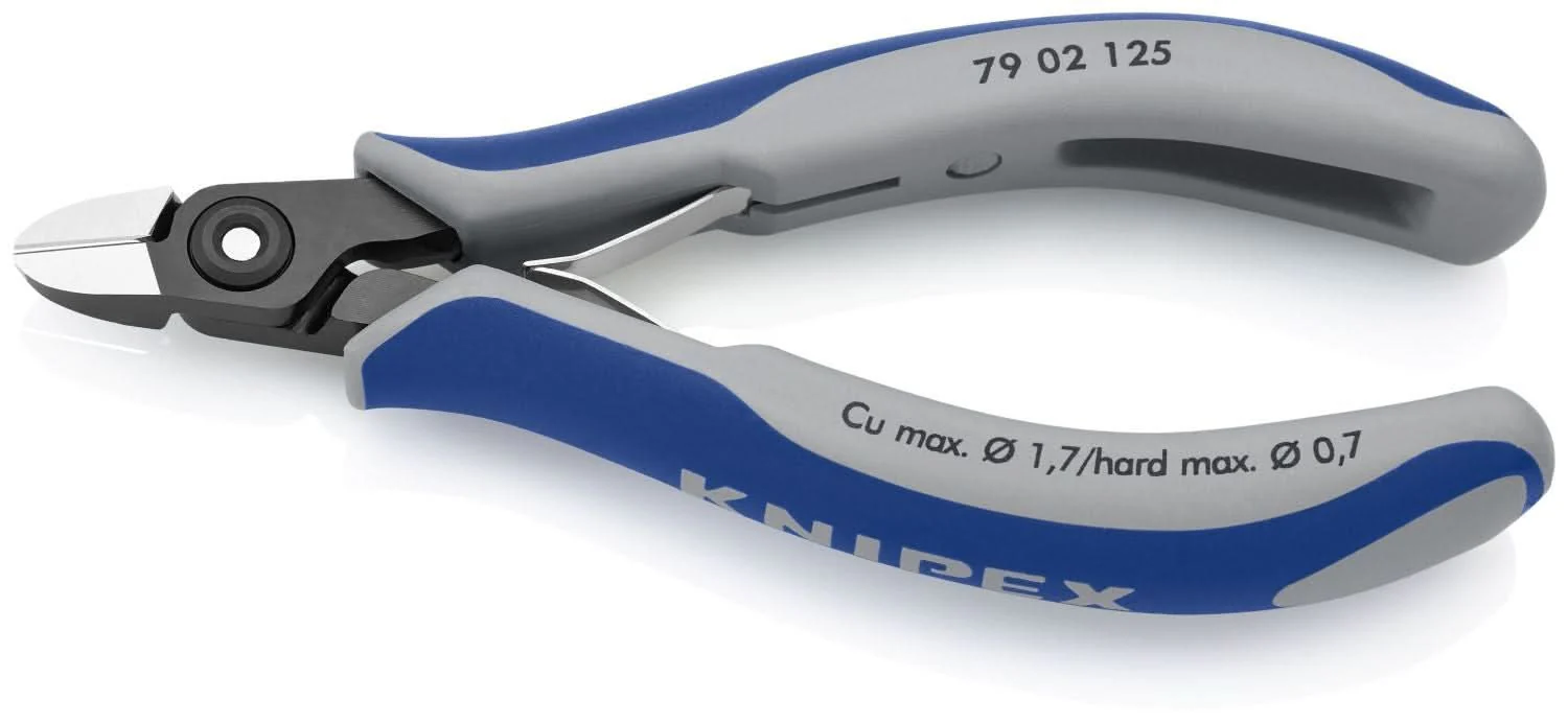 Knipex 79 02 125 Electronics Diagonal Cutters - Image 2