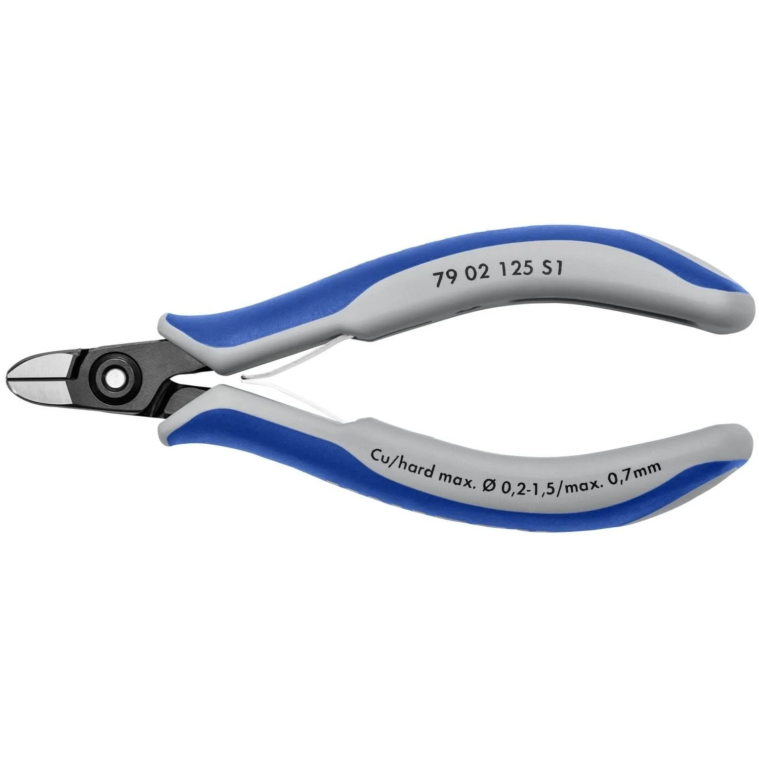 Knipex 79 02 125 S1 Aviation Round Nose Diagonal Cutters