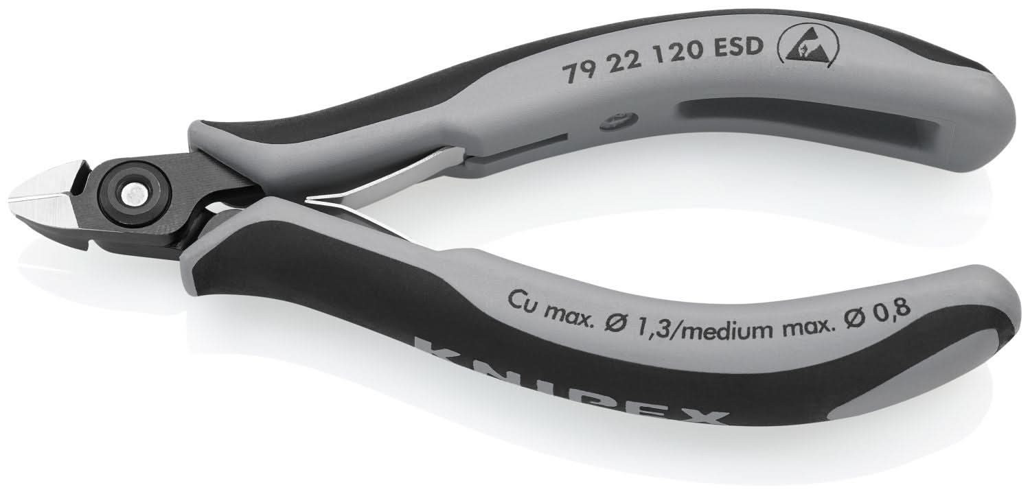 Knipex 79 22 120 Electronics Diagonal Cutters - Image 3