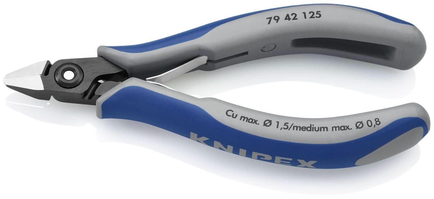 Knipex 79 42 125 Electronics Diagonal Cutters - Image 2