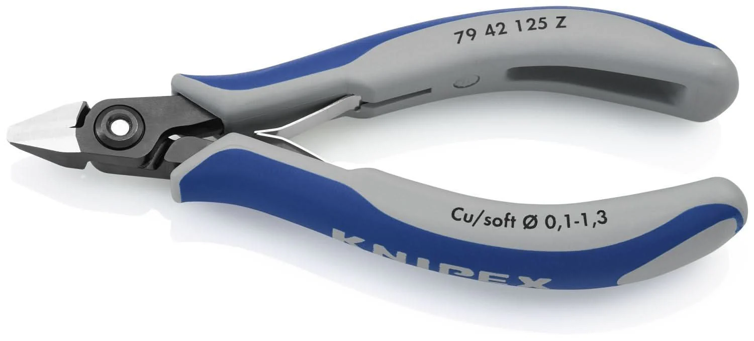Knipex 79 42 125 Z Electronics Diagonal Cutters - Image 2