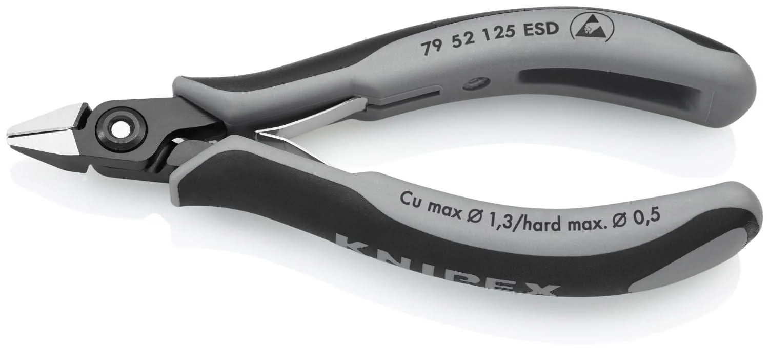 Knipex 79 52 125 Electronics Diagonal Cutters - Image 3