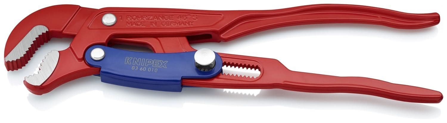 Knipex 83 60 010 Rapid Adjustment Swedish Pipe Wrench-S-Type - Image 3