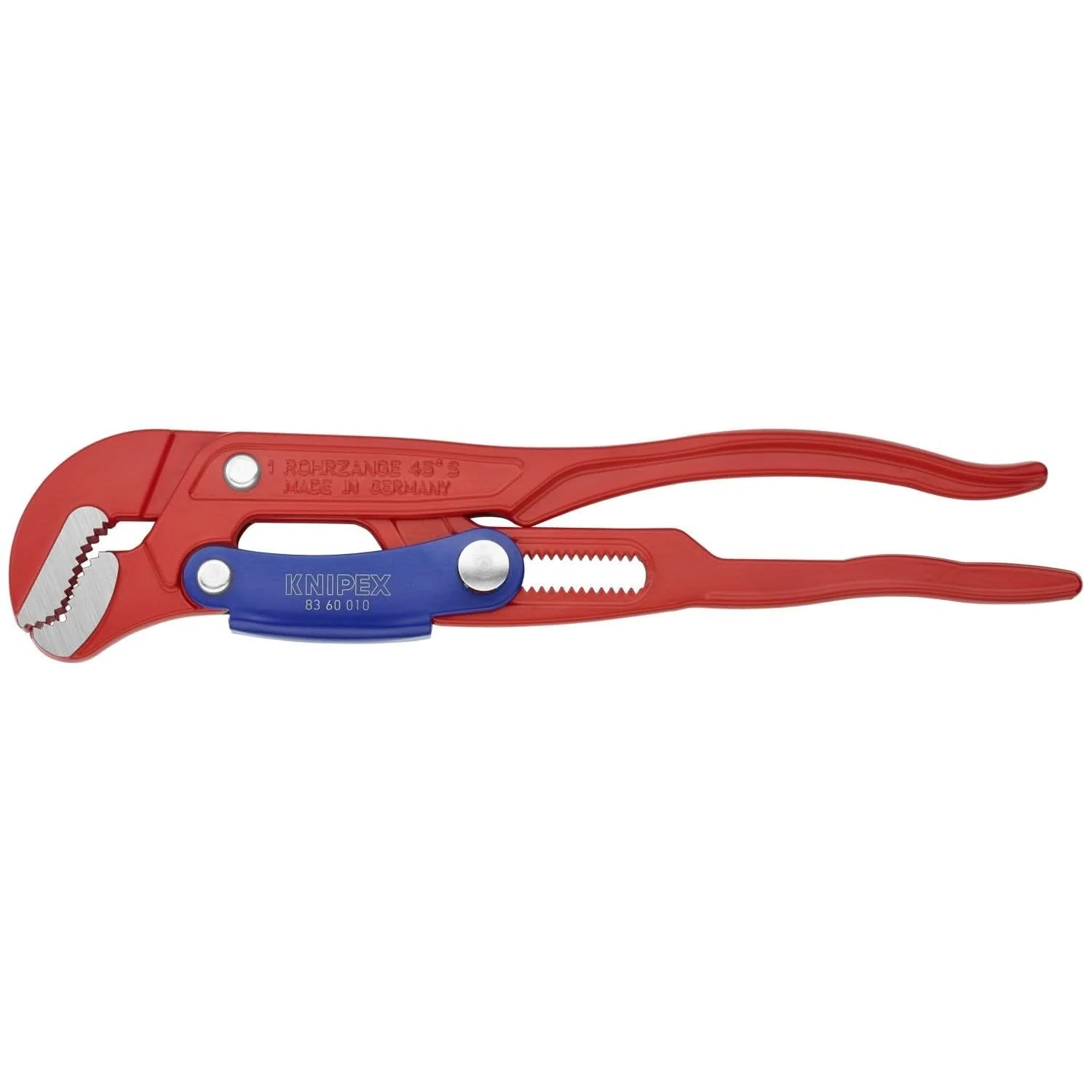 Knipex 83 60 010 Rapid Adjustment Swedish Pipe Wrench-S-Type - Image 1