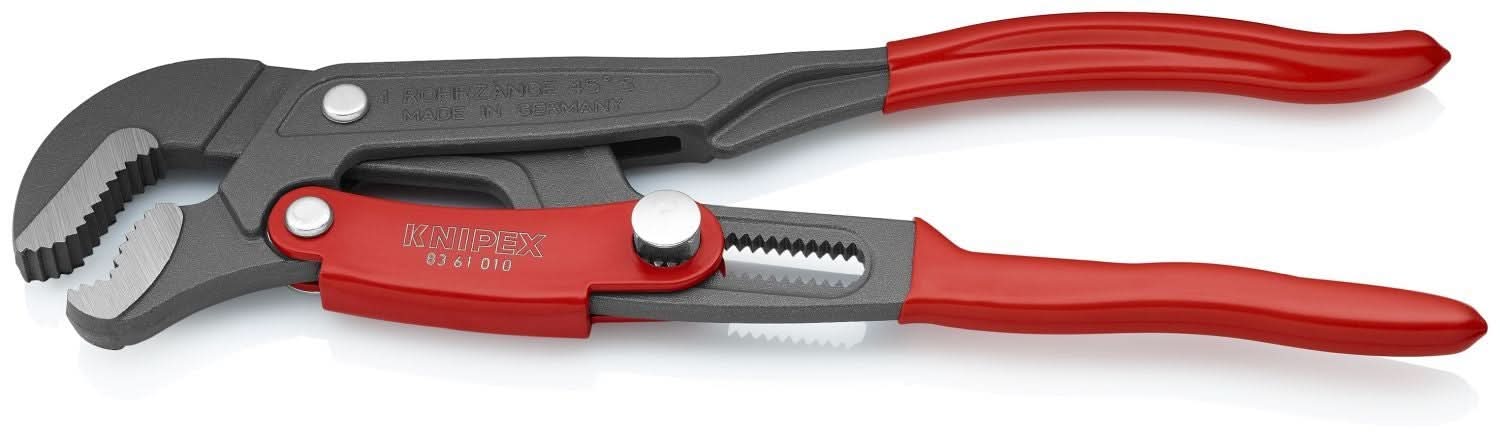 Knipex 83 61 010 Rapid Adjust Swedish Pipe Wrench-S-Type - Image 3