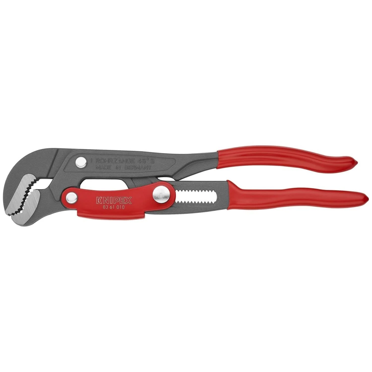 Knipex 83 61 010 Rapid Adjust Swedish Pipe Wrench-S-Type - Image 1