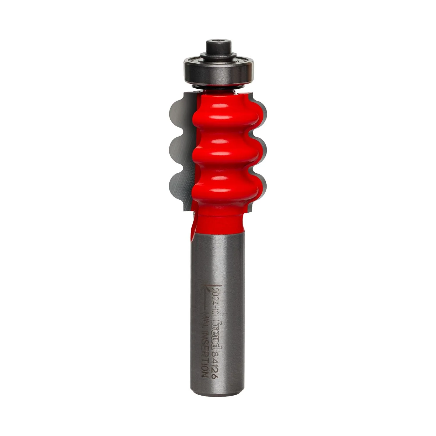 Freud 84-126 1/8-Inch Radius Triple Beading & Fluting Router Bit - Image 1