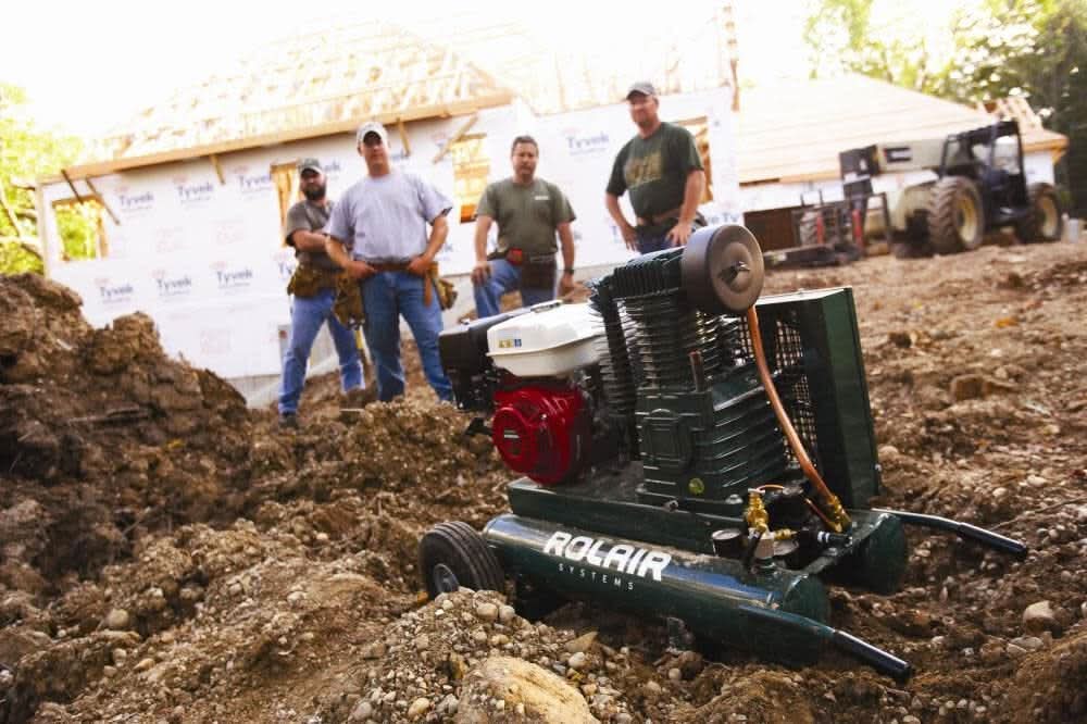 Rolair 8422HK30-0001 8HP Gas Powered Honda Compressor - Image 2
