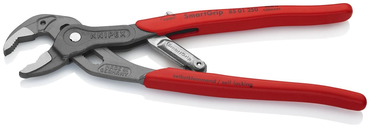Knipex 85 01 250 US SmartGrip Water Pump Pliers with Automatic Adjustment - Image 3