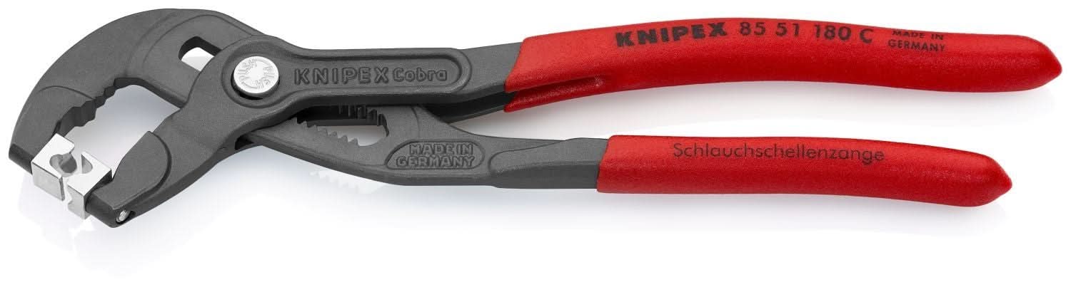 Knipex 85 51 180 C Hose Clamp Pliers for Click Clamps - Image 2