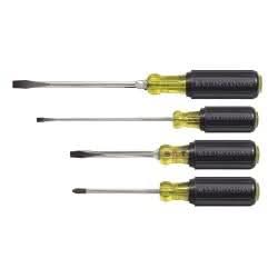 Klein Tools 85105 Screwdriver Set, Slotted and Phillips, 4-Piece - Image 1