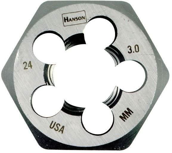 Irwin 8569 HANSON Hexagon Metric Dies (HCS) 24 mm - 3.00 - Image 2