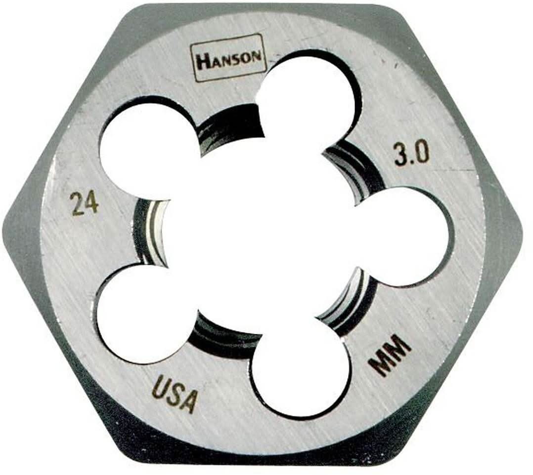 Irwin 8569 HANSON Hexagon Metric Dies (HCS) 24 mm - 3.00 - Image 3