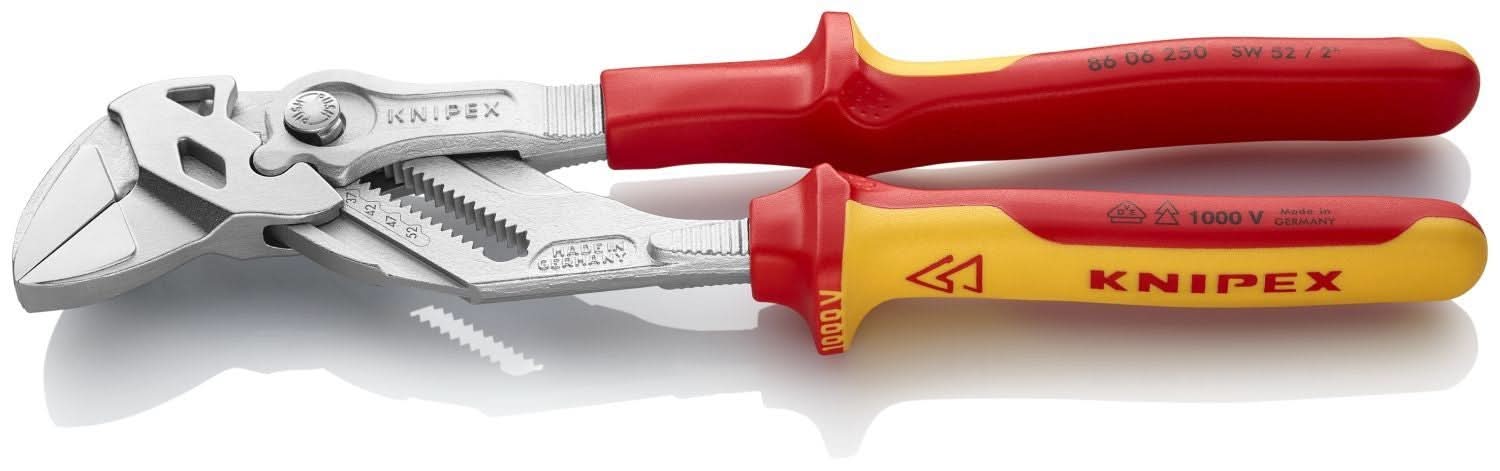 Knipex 86 06 250 US Pliers Wrench-1000V Insulated - Image 2