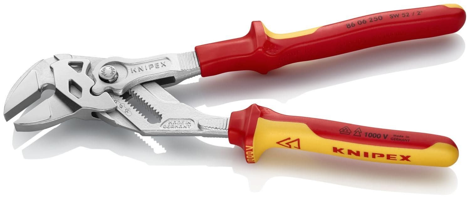 Knipex 86 06 250 US Pliers Wrench-1000V Insulated - Image 3