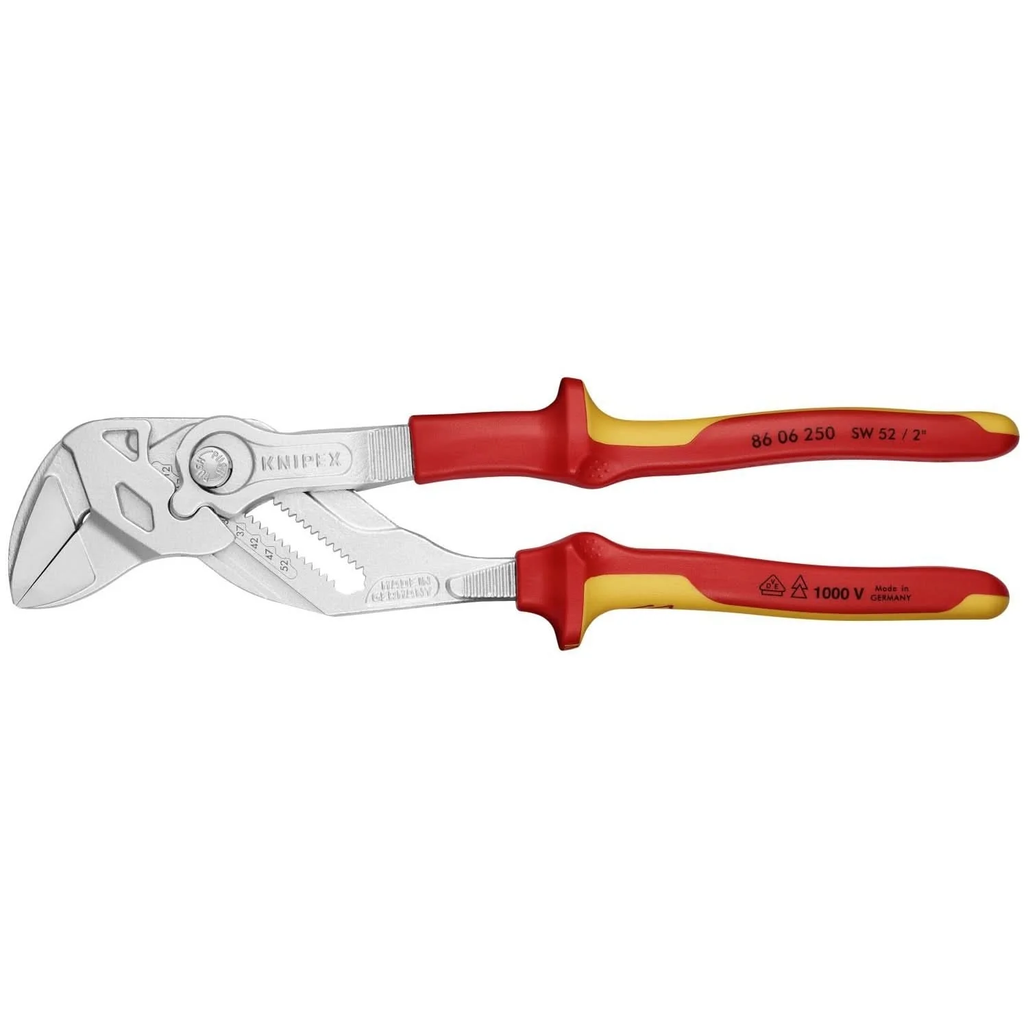 Knipex 86 06 250 US Pliers Wrench-1000V Insulated - Image 1