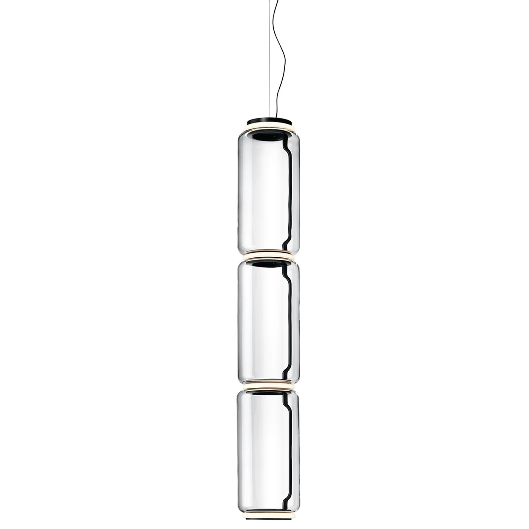 FLOS | NOCTAMBLUE LOW CYLINDER PENDANT LIGHT | $12,620.00  - $22,160.00 - Image 1
