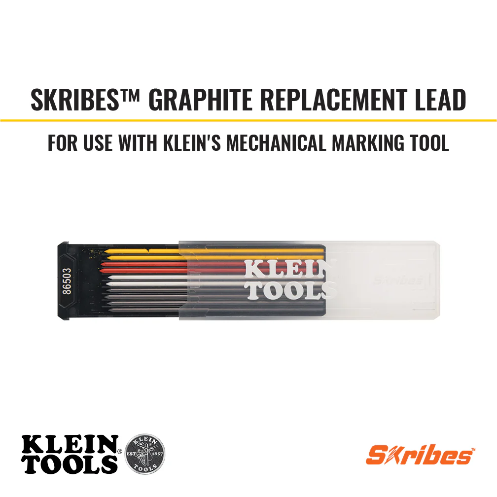 Klein 86503 Skribes Replacement Leads, Multi-Color, 10-Pack - Image 2