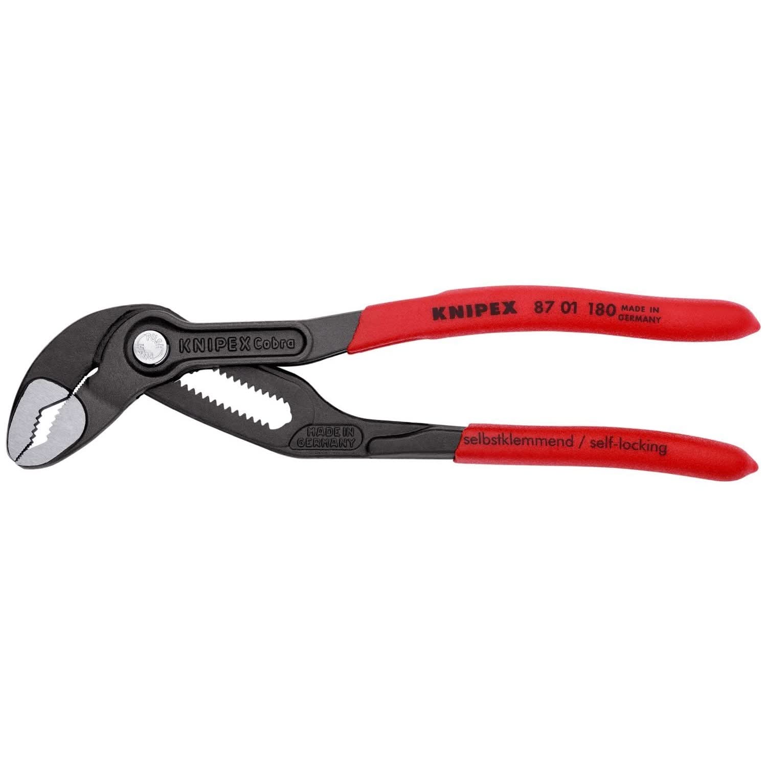 Knipex 87 01 180 Cobra Water Pump Pliers - Image 1