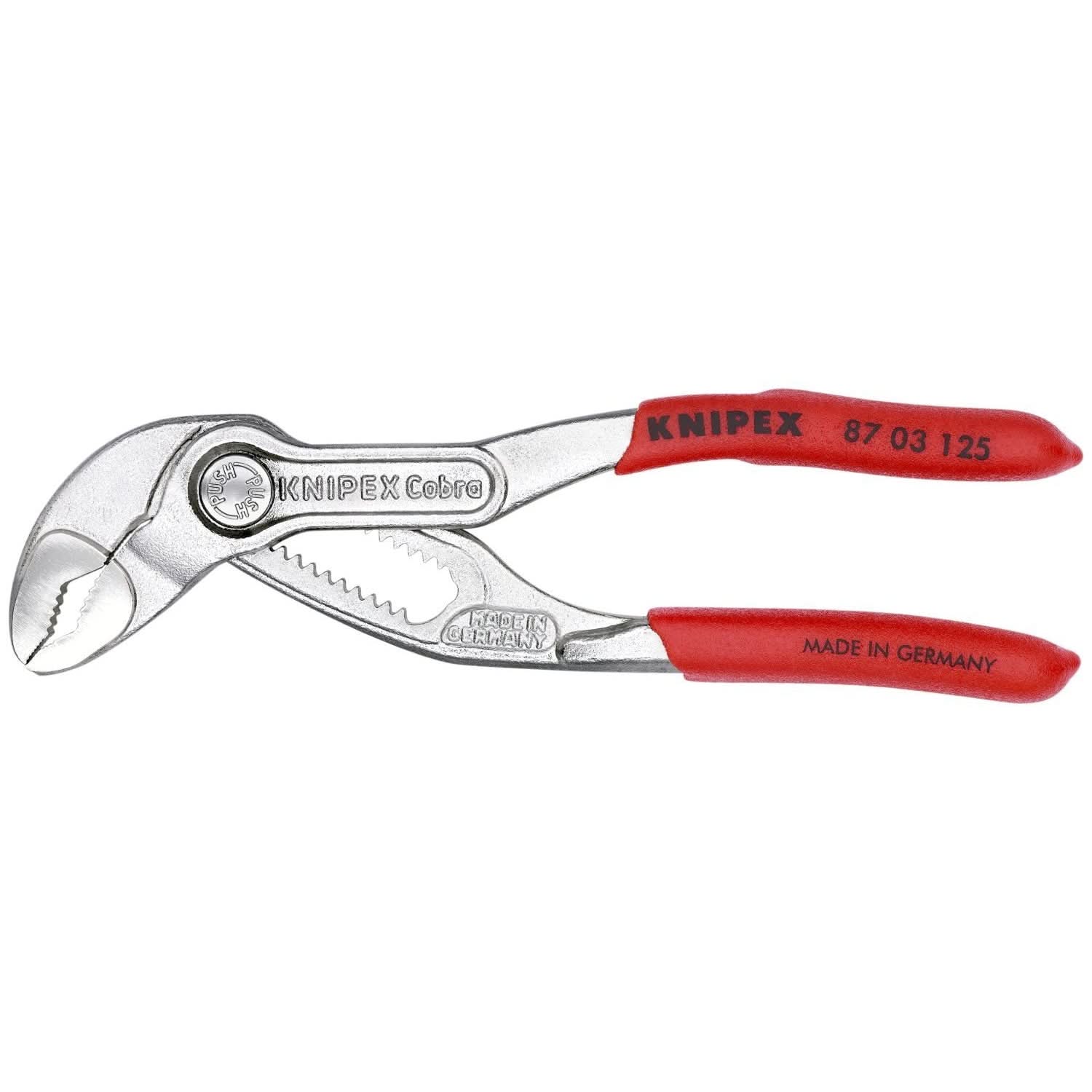 Knipex 87 03 125 Cobra Water Pump Pliers - Image 1
