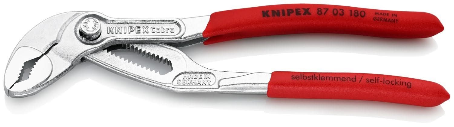 Knipex 87 03 180 Cobra Water Pump Pliers - Image 2