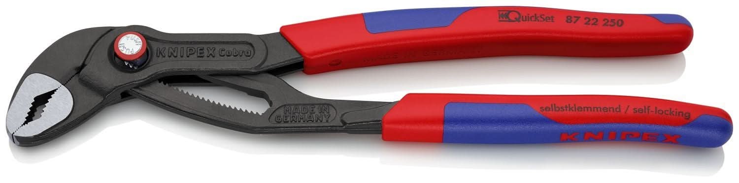 Knipex 87 22 250 Cobra QuickSet Water Pump Pliers - Image 2