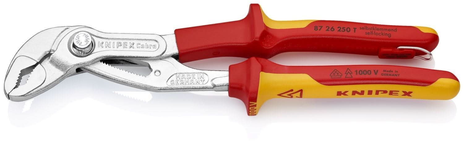 Knipex 87 26 250 Cobra Water Pump Pliers-1000V Insulated - Image 3
