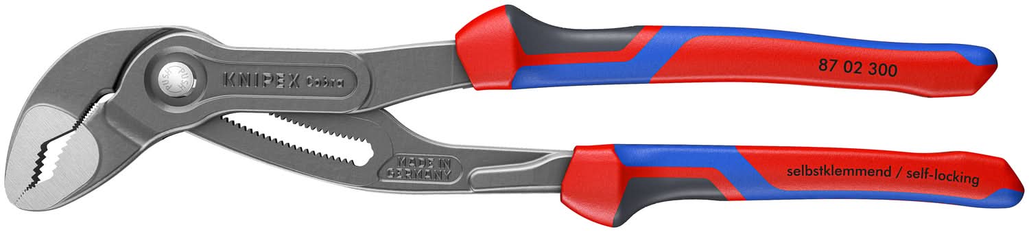 Knipex 87 02 300 Cobra Water Pump Pliers - Image 1