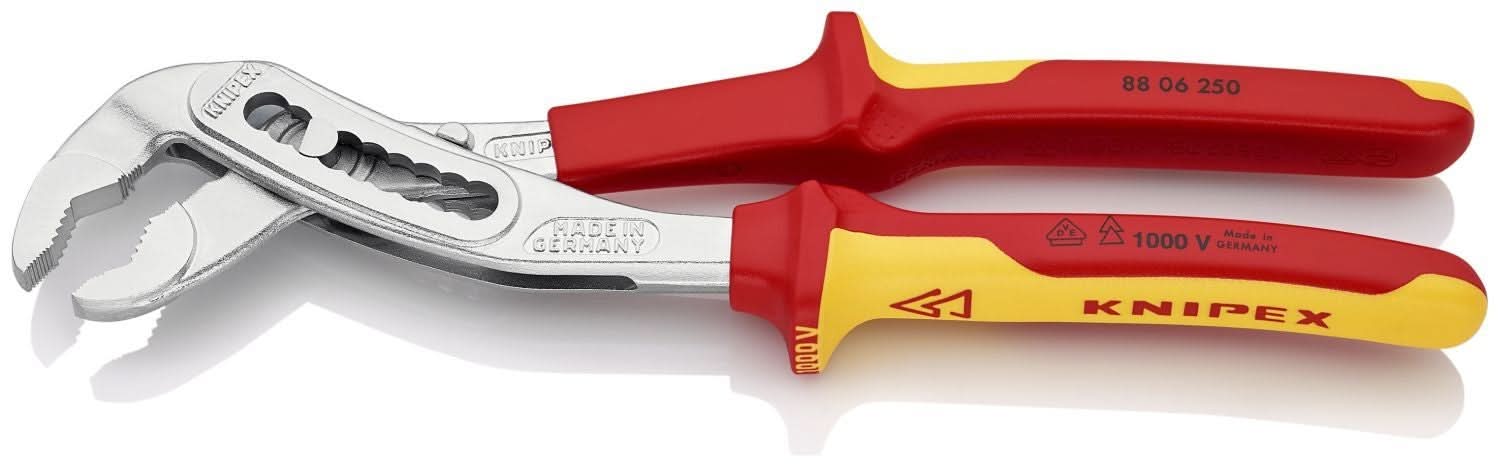 Knipex 88 06 250 Alligator Water Pump Pliers-1000V Insulated - Image 3