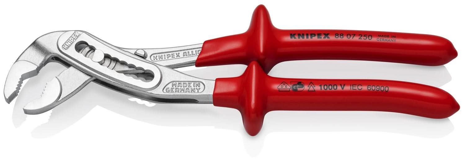 Knipex 88 07 250 Alligator Water Pump Pliers-1000V Insulated - Image 3