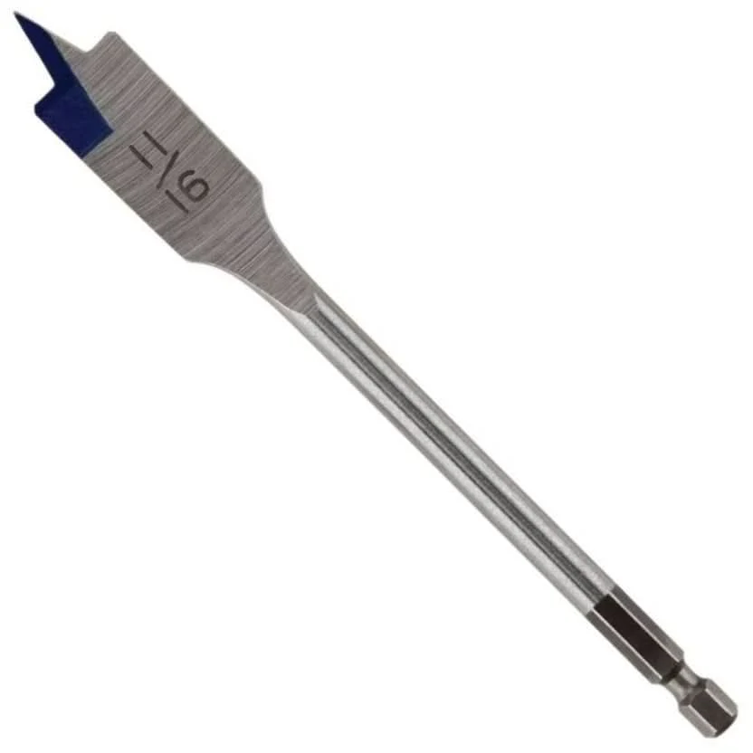 Irwin 88811 SPEEDBOR Standard Length Spade Bit 6-in. x 11/16-in. - Image 1