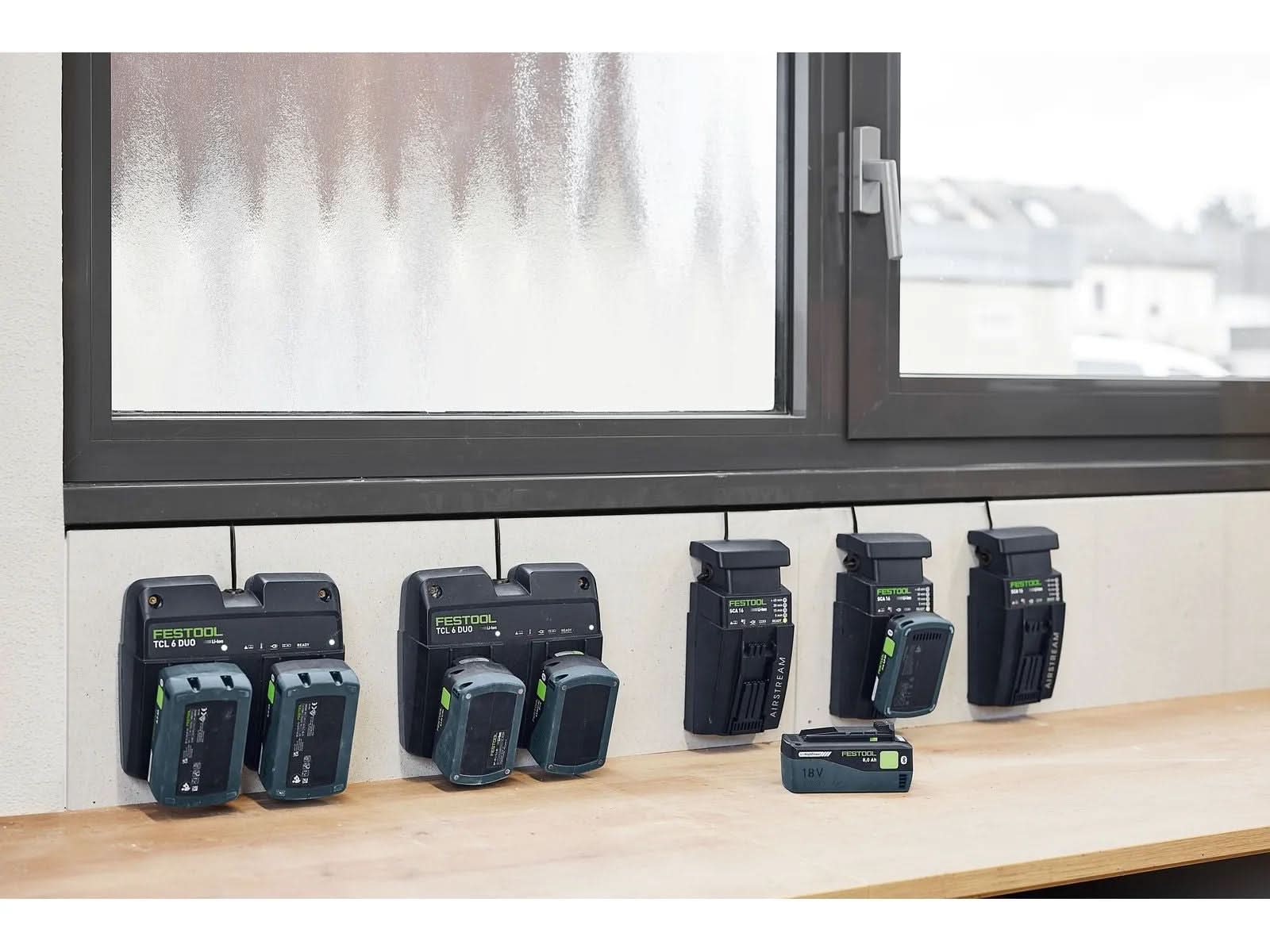 Festool 577328 SYS 18V Dual 8.0Ah and Dual SCA16 Fast Charger Energy Set - Image 3