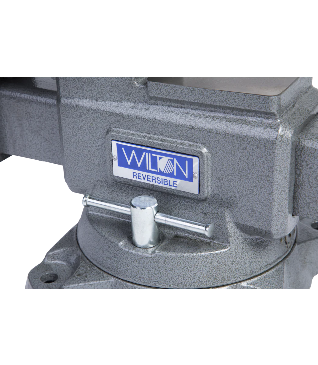 Wilton 28822 RReversible Bench Vise 6-1/2â€ Jaw Width with 360-Degree Swivel Base - Image 2