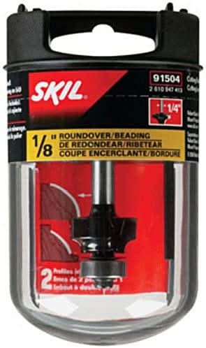 SKIL 91504 SKIL 1/8 in. Carbide Roundover Router Bit - Image 2