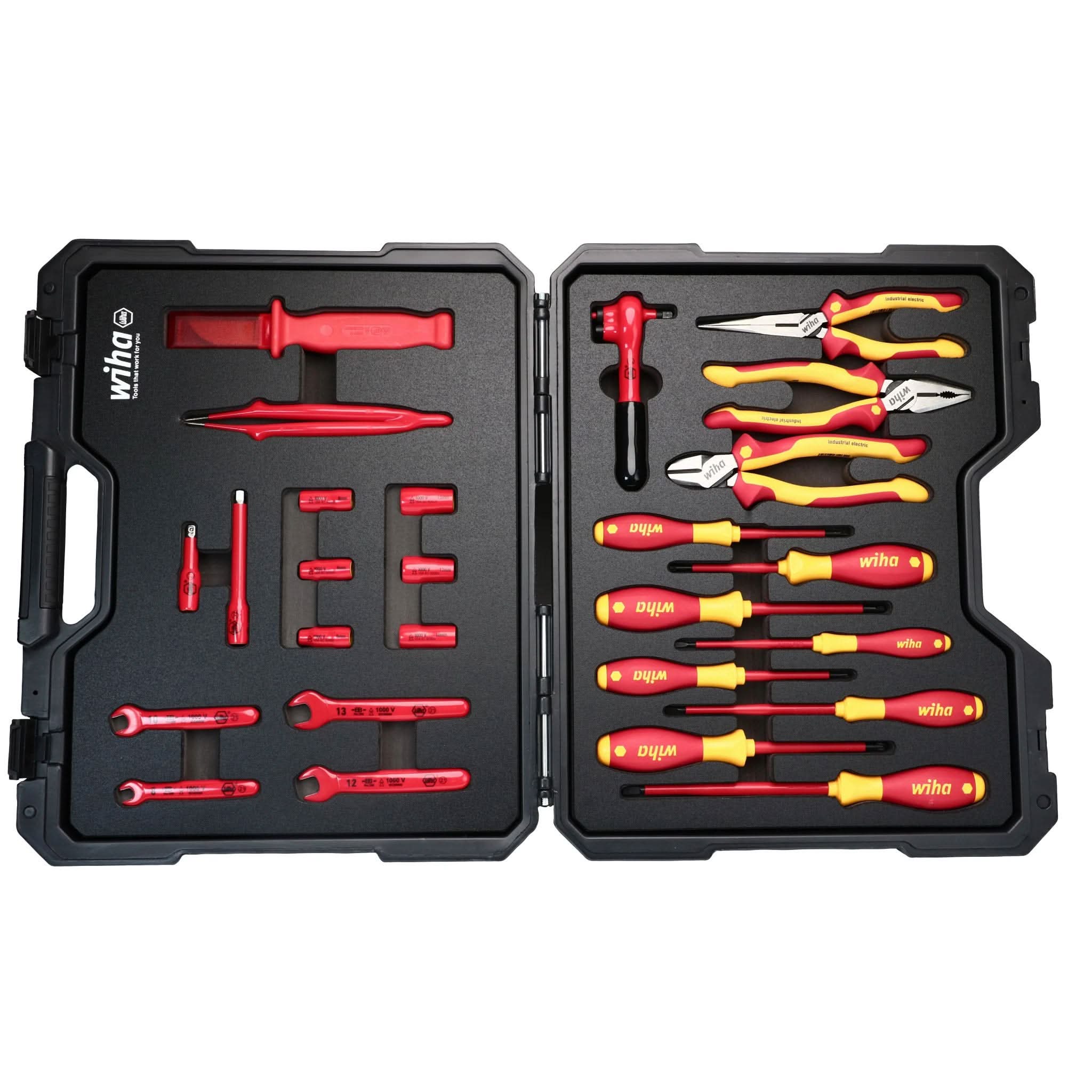 Wiha 91890 26-Piece Insulated Hybrid & EV Essentials Tool Kit - Image 2