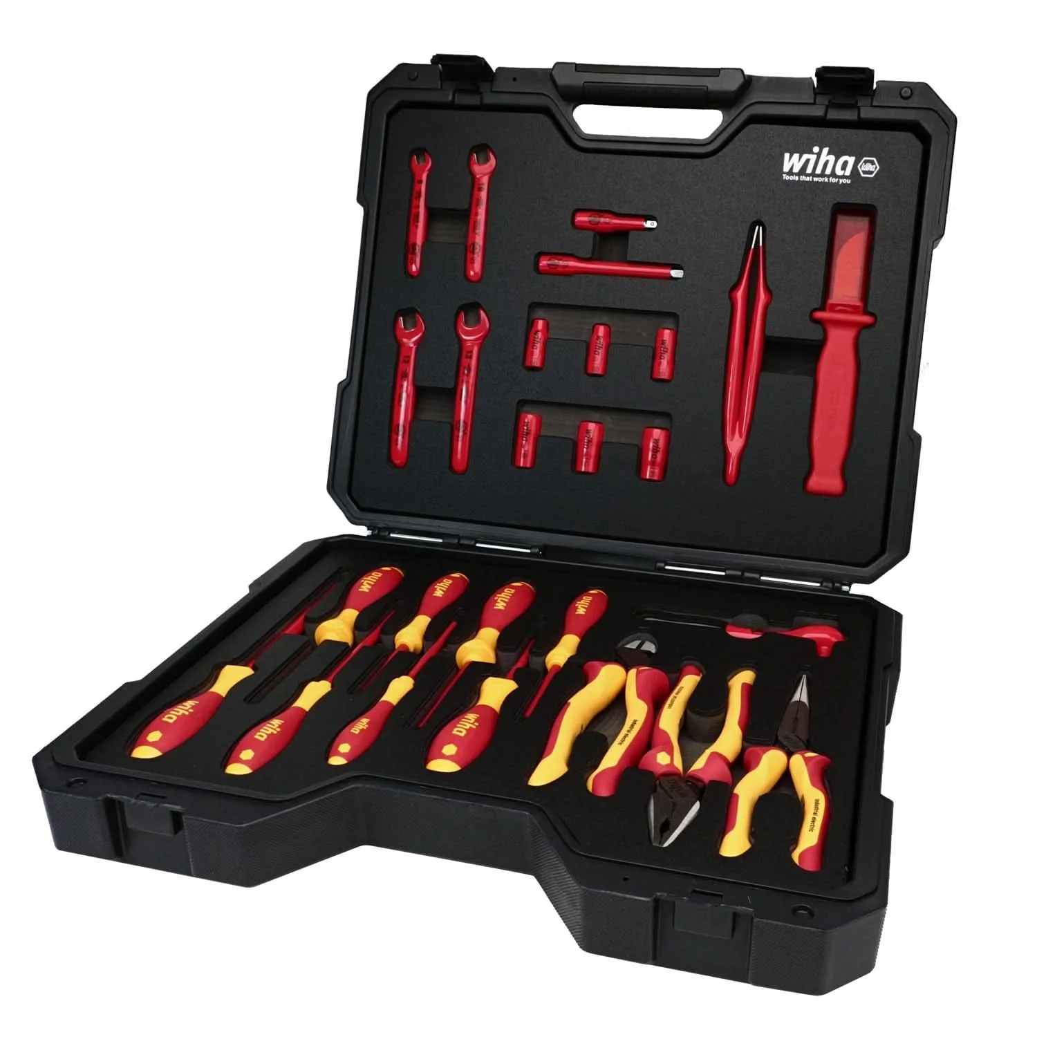 Wiha 91890 26-Piece Insulated Hybrid & EV Essentials Tool Kit - Image 1