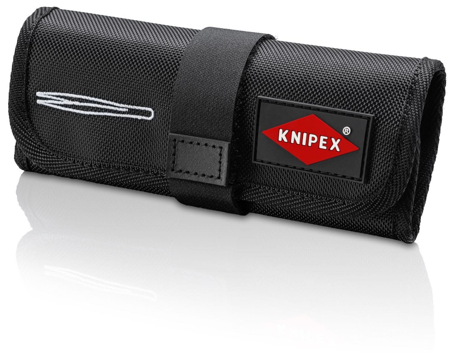 Knipex 92 00 02 5 Pc Premium Stainless Steel Tweezer Set in a Tool Roll - Image 2