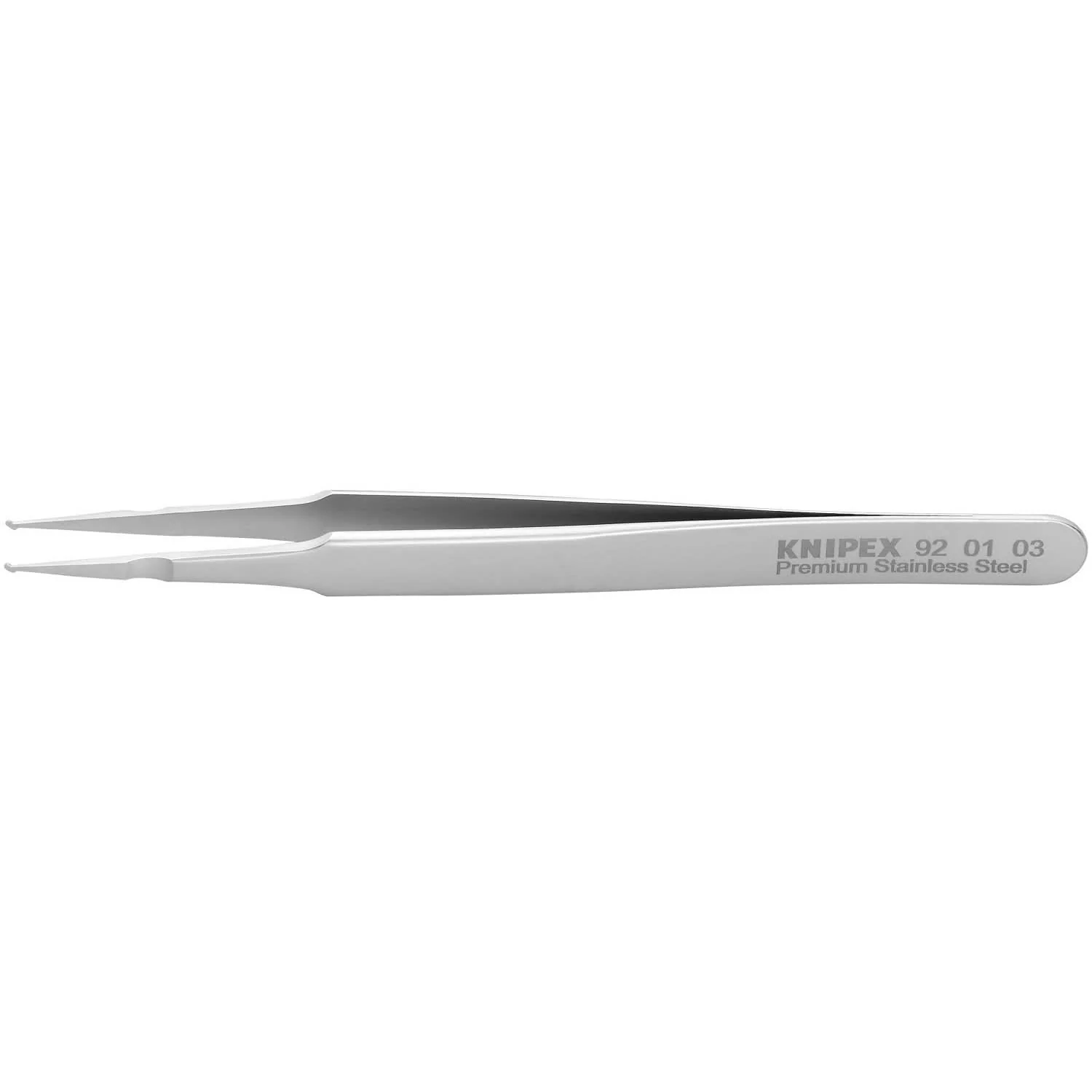 Knipex 92 01 03 Premium Stainless Steel Positioning Tweezers-SMD - Image 1