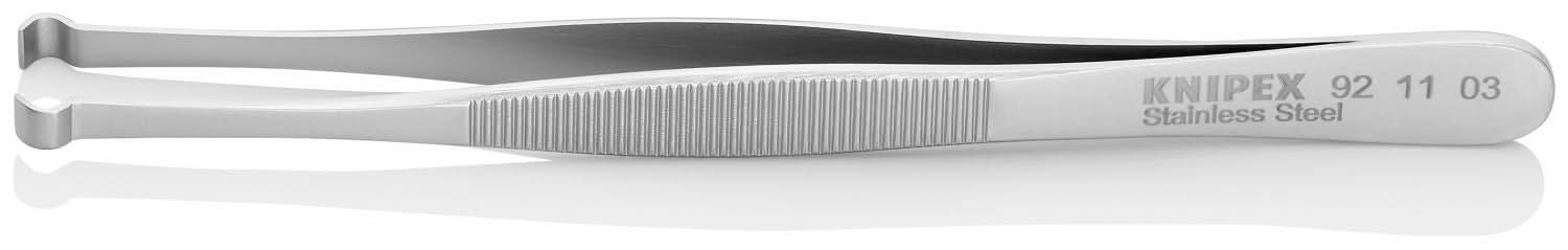 Knipex 92 11 03 Stainless Steel Positioning Tweezers - Image 2