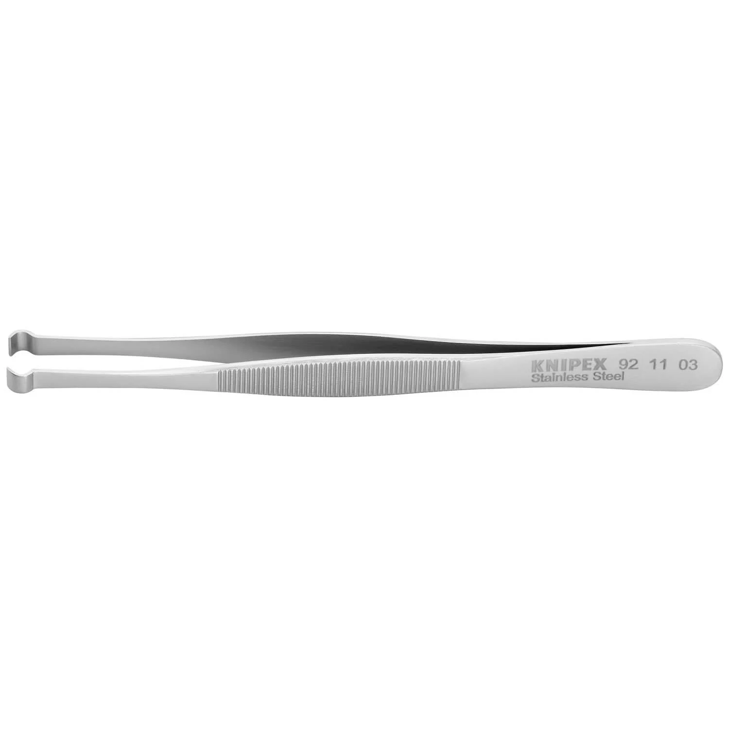 Knipex 92 11 03 Stainless Steel Positioning Tweezers - Image 1