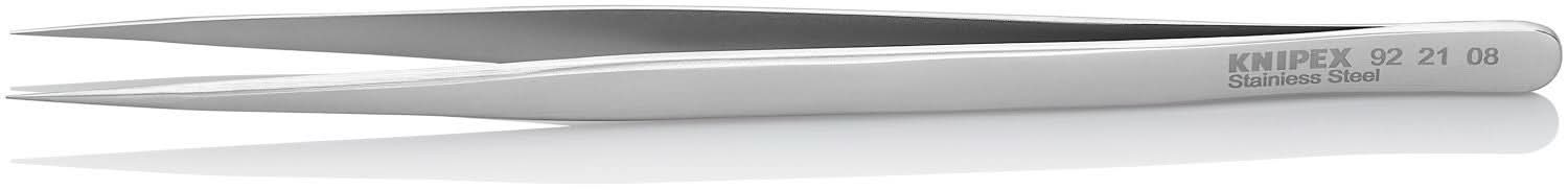 Knipex 92 21 08 Stainless Steel Gripping Tweezers-Needle Point Tips - Image 2