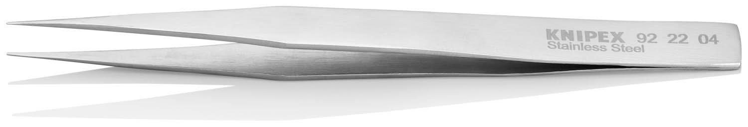 Knipex 92 22 04 Stainless Steel Gripping Tweezers-Pointed Tips - Image 3