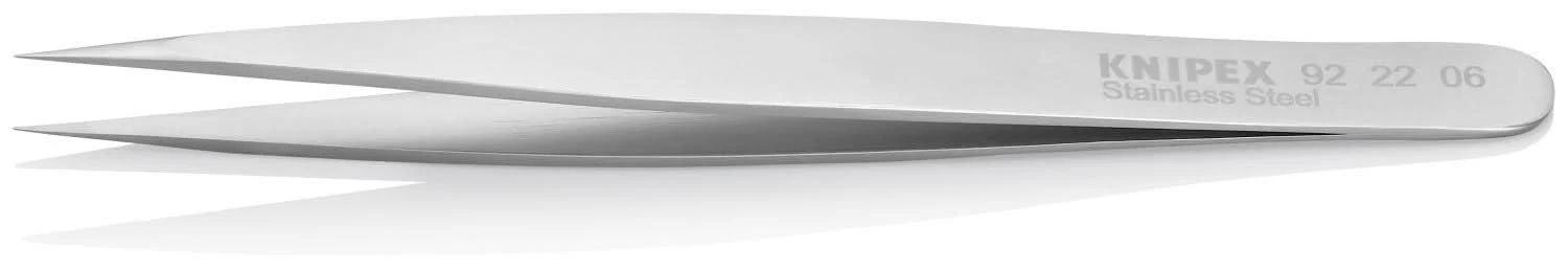 Knipex 92 22 06 Stainless Steel Gripping Tweezers-Needle Point Tips - Image 3