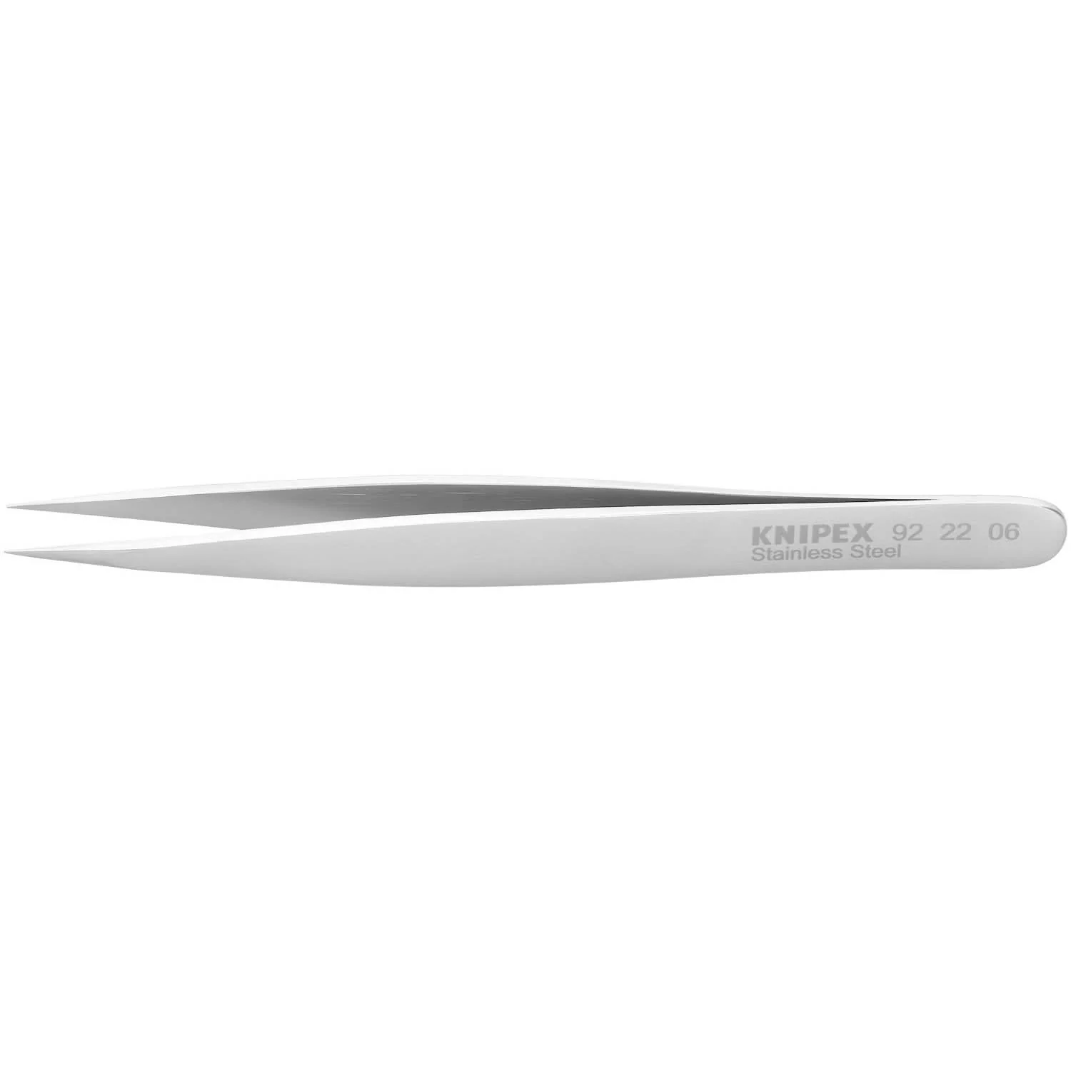 Knipex 92 22 06 Stainless Steel Gripping Tweezers-Needle Point Tips - Image 1